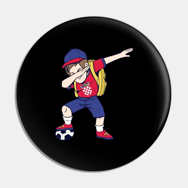 Croatia soccer gift for children Hrvatska Pin by sBag-Designs