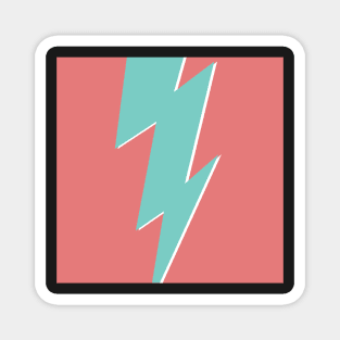 lightning bolt design Magnet