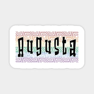 LGBTQ PATTERN AMERICA AUGUSTA Magnet