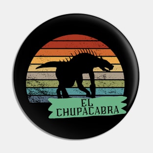 El Chupacabra Pin