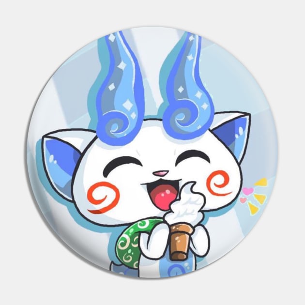 Komasan Pin by LittleBlackRaincloud