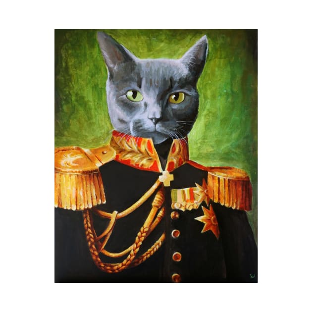 Henry The Cat / Naval Officer by brainbag