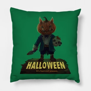 halloween pumpkin killer Pillow