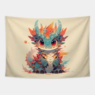 Firy little dragon Tapestry