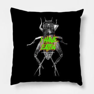 I have eaten CRICKET BUG Pillow