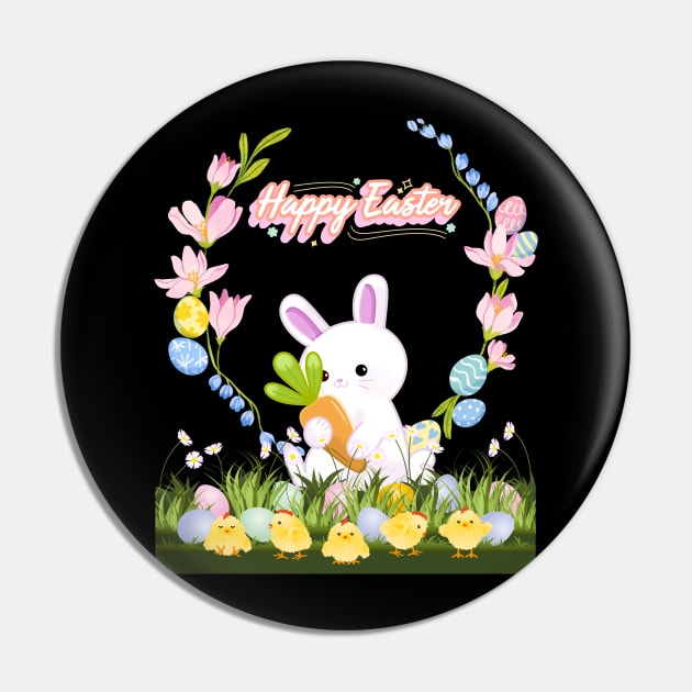 Happy Easter Pin by Seasonal Besties