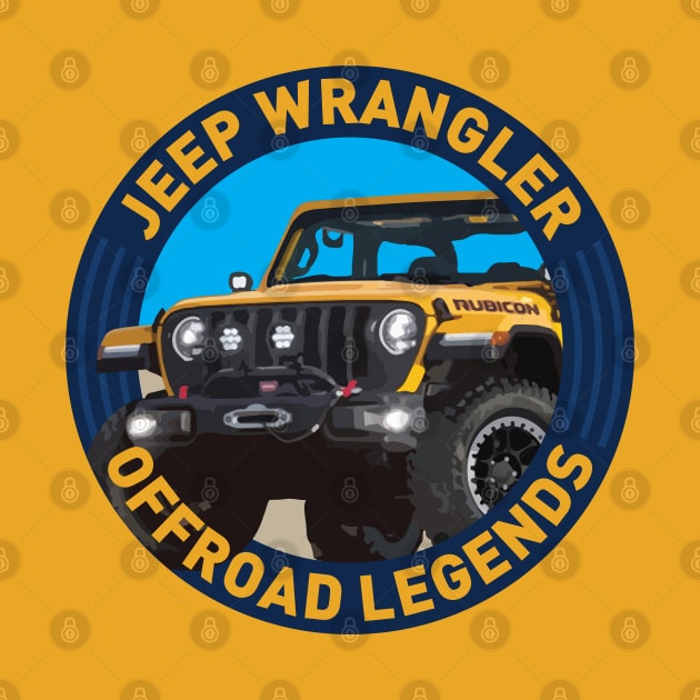 4x4 Offroad Legends: Jeep Wrangler Rubicon by OFFROAD-DESIGNS