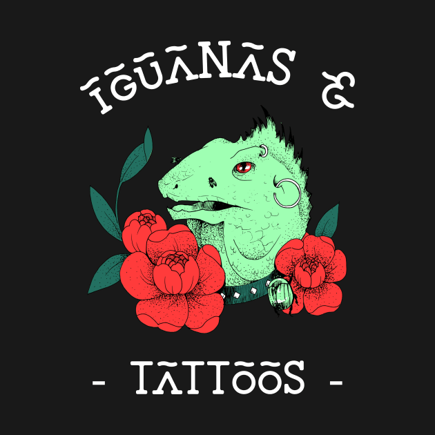 Iguanas and Tattoos by SybaDesign