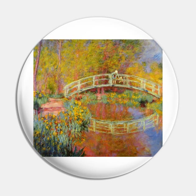 Christopher Robin & Winnie-The-Pooh on Monet’s bridge Pin by Adam Thornton Illustration