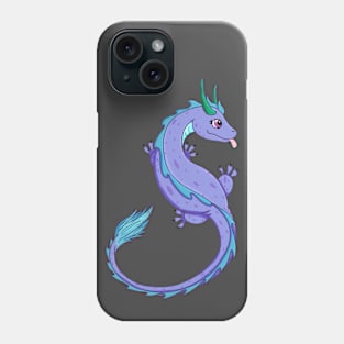 Baby Lizard purple Phone Case