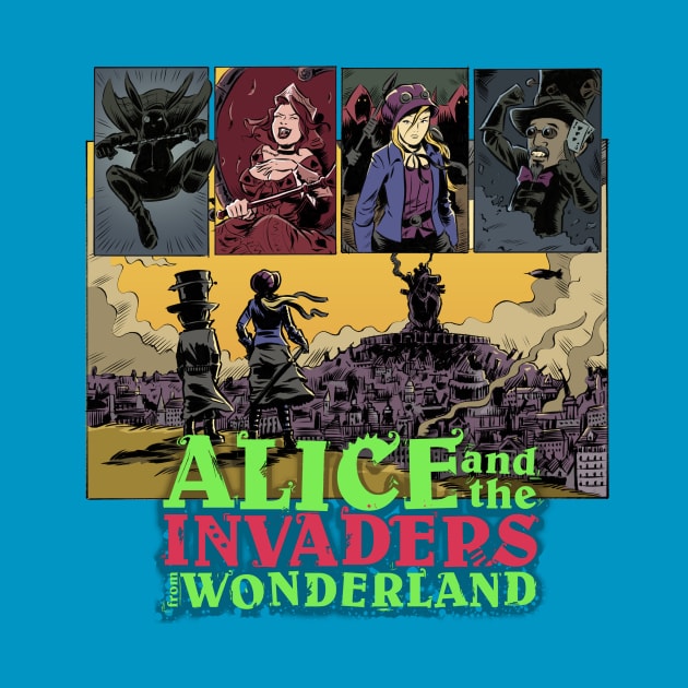 Alice and the Invaders From Wonderland by Bret M. Herholz