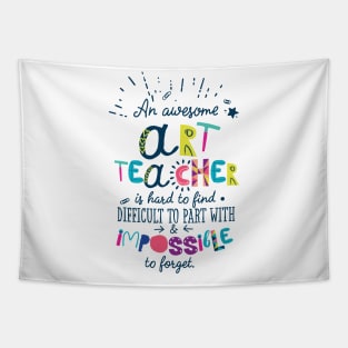 An Awesome Art Teacher Gift Idea - Impossible to forget Tapestry