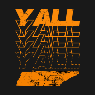 Tennessee Y'all Vintage Distressed Southern T-Shirt