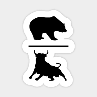 Bear Bull Magnet