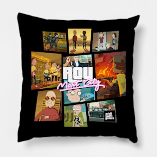 Roy: Mort City Pillow