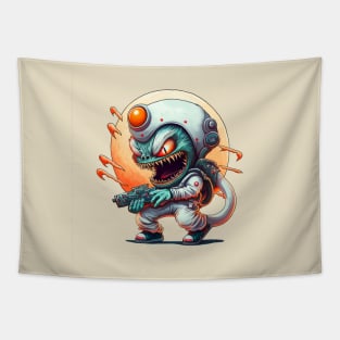 Space monster Tapestry