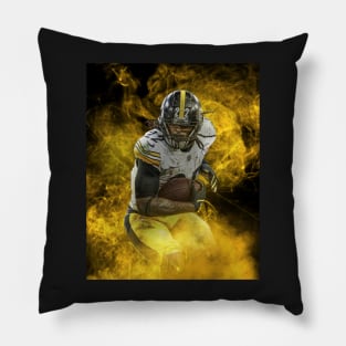 Najee Harris Pittsburgh Sports Art Pillow