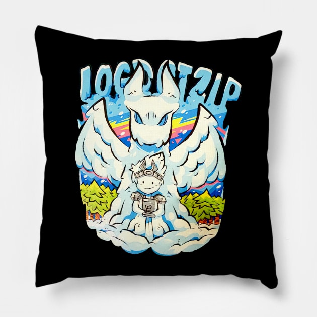 Logdotzip Pillow by ajarraspy