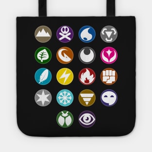 Monster Type Chart Tote