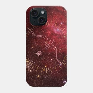 Sagittarius zodiac sign Phone Case