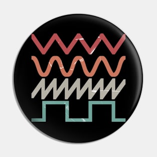 SYNTHESIZER WAVEFORMS #7 FATWAVES COLOR Pin