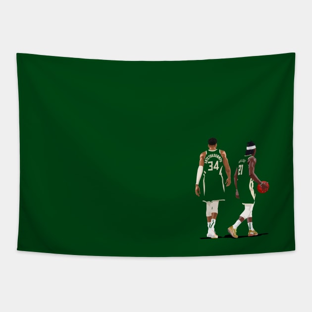 Bucks Duo Tapestry by dbl_drbbl