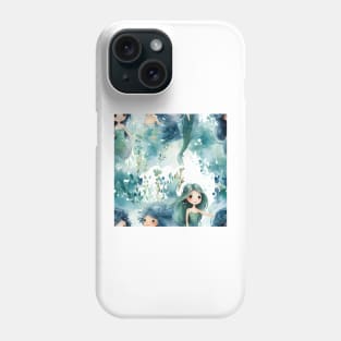 Mermaids Pattern 25 Phone Case