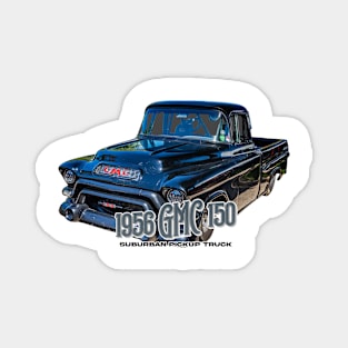 1956 GMC 150 Suburban Pickup Truck Magnet