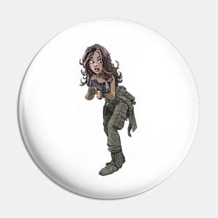 Special Forces Girl Pin