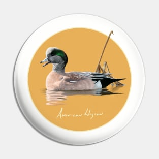 American Wigeon Pin