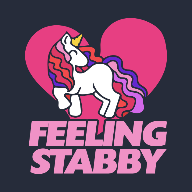 Feeling stabby Unicorn by bubbsnugg