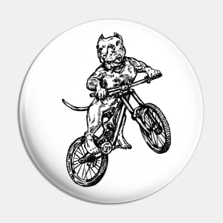 SEEMBO Pitbull Cycling Bicycle Bicycling Biking Riding Bike Pin