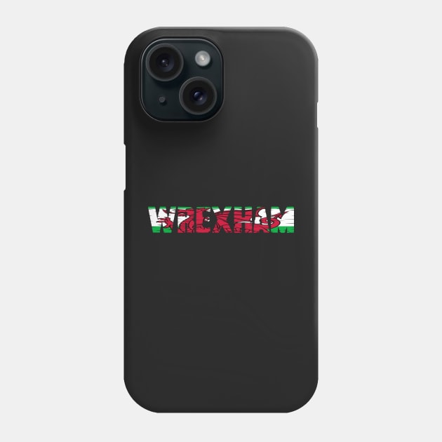 WREXHAM WELSH FLAG Phone Case by MarniD9
