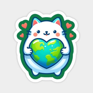 Love World Earth Day 2024 Everyday Magnet