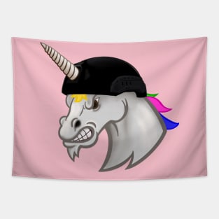 Tactical unicorn Tapestry