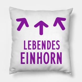 pupsendes Einhorn Mädchen Glitzer Geschenk Beweis Pillow