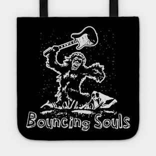 bouncing souls guitar smash Tote