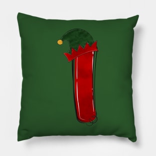 Letter I - Christmas Letter Pillow