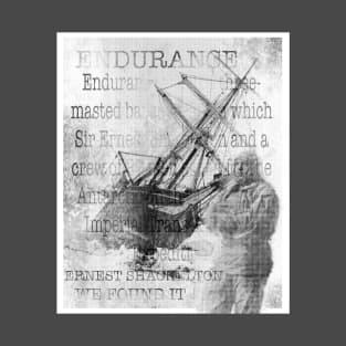 Ernest Shackleton endurance shipwreck T-Shirt