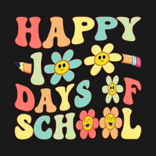 Happy 100 Days of School Kids Teachers 100 Days Smarter T-Shirt