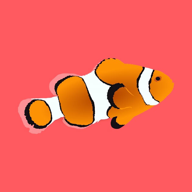 Clownfish Ocellaris by stargatedalek