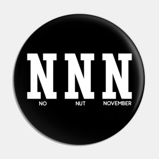 No nut November Pin