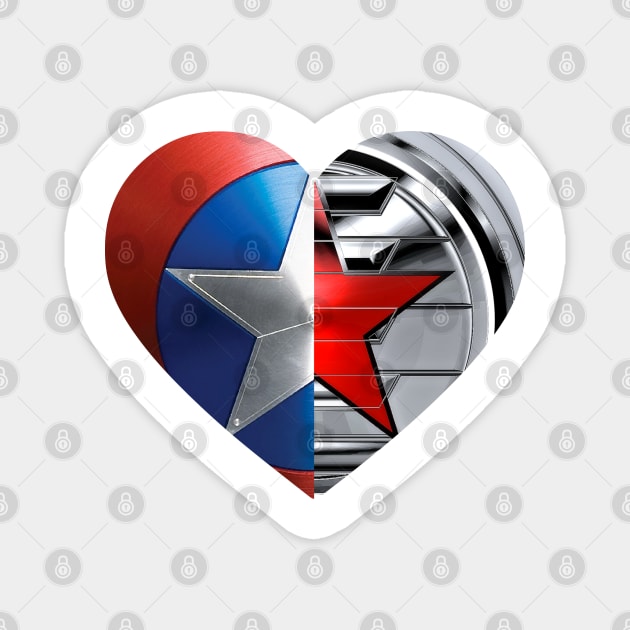 Stucky Heart 2.0 Magnet by Jacqui96