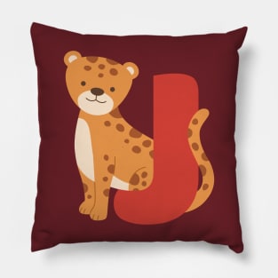 Animal alphabet J Pillow