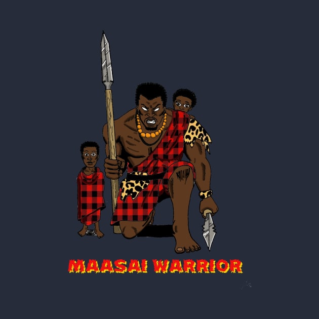 Maasai warrior by ChaseTM5