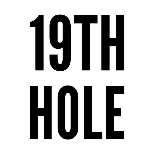 19TH Hole Golf T-Shirts by GolfApparel1