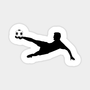 Minimal Football Design Magnet