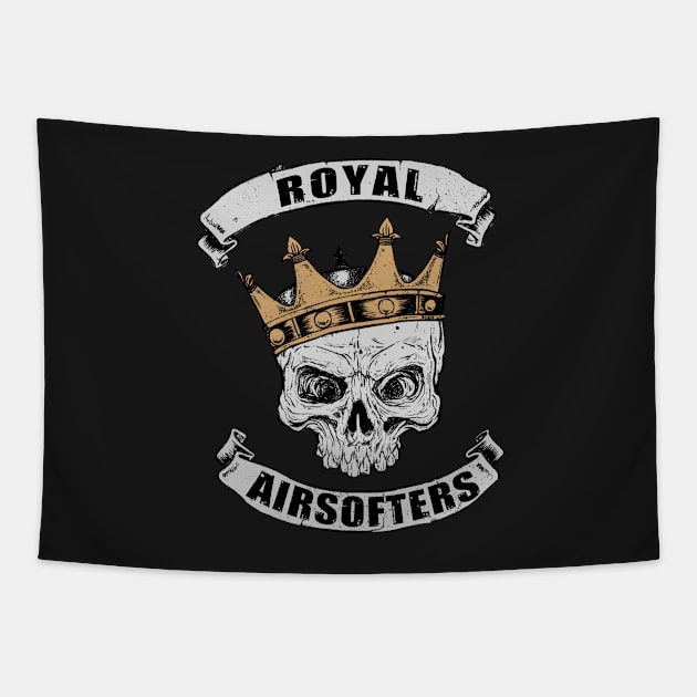 ROYAL AIRSOFTERS TACTICOOL Tapestry by Cataraga