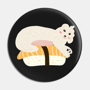 Pup Sushi Pin