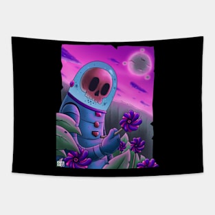 space skull Tapestry